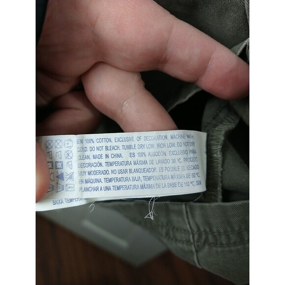 Forever 21 Olive Green Button Front Long Sleeve Army Shacket. Size S - Picture 11 of 12